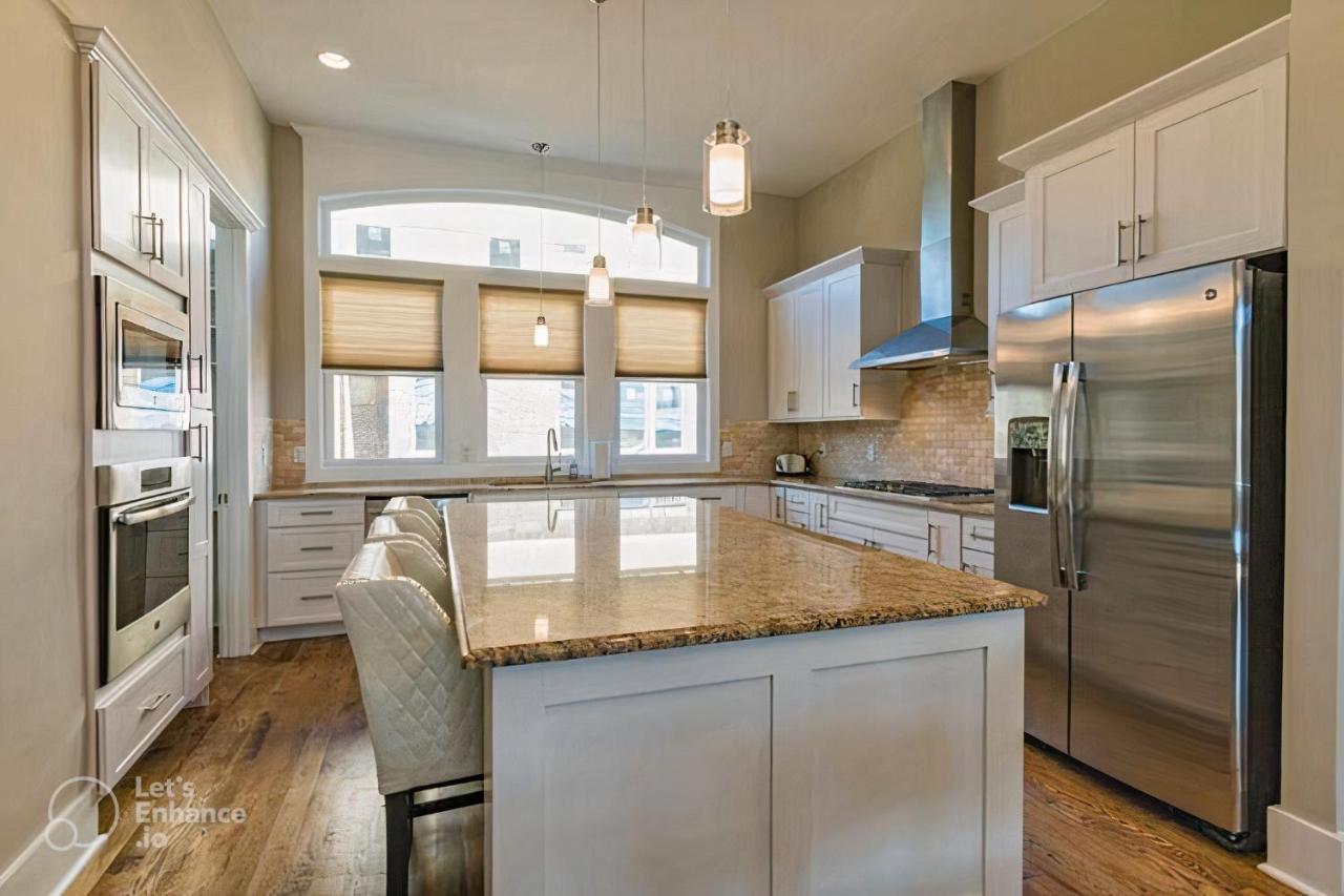 Glitz & Guitars I Stylish 3Br With Rooftop Hot Tub In East Nashville Eksteriør bilde
